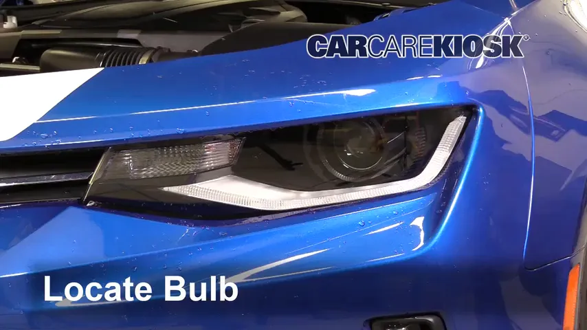 2016 Chevrolet Camaro LT 3.6L V6 Lights Headlight (replace bulb)